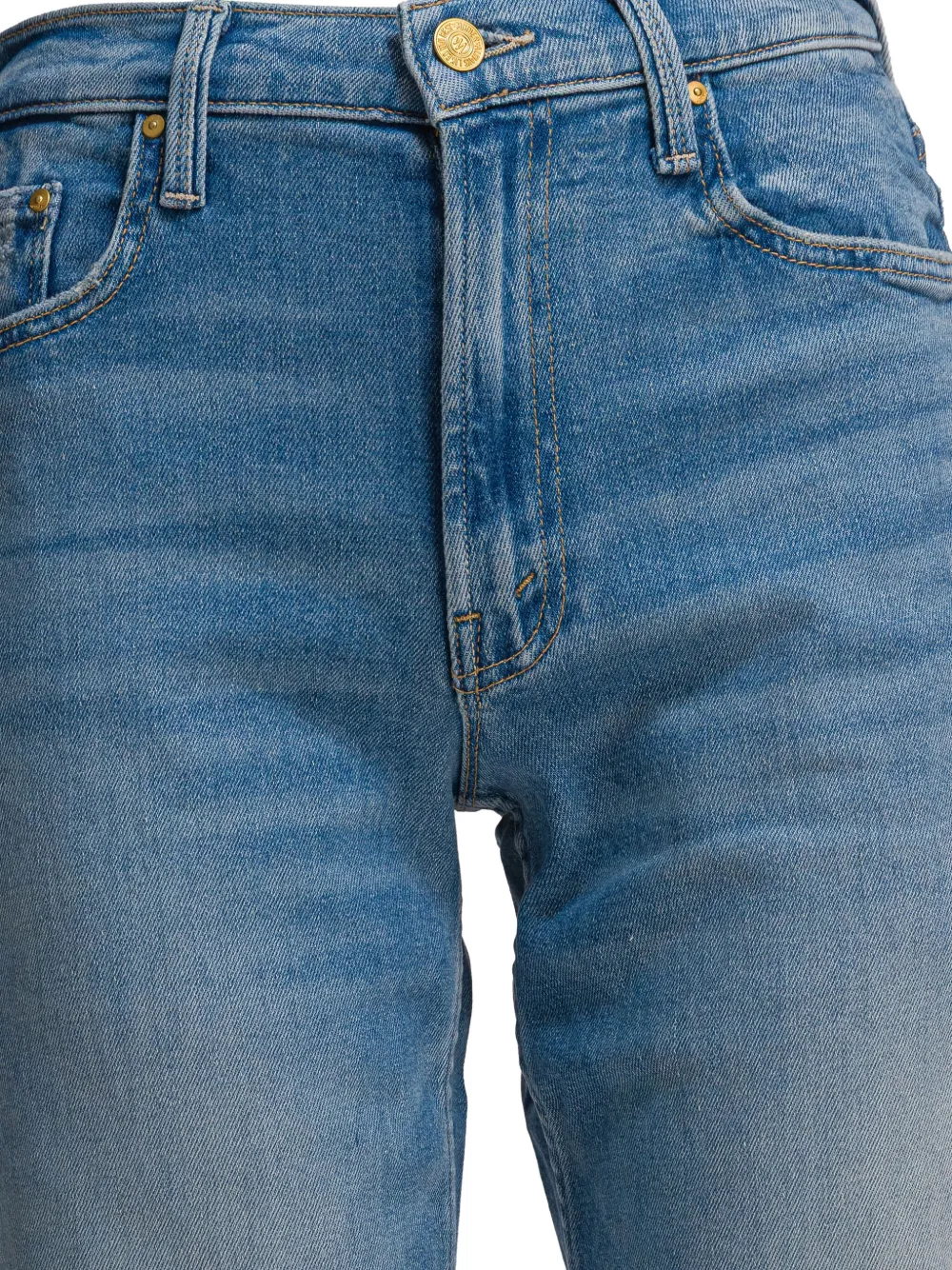 MOTHER Tunnel Vision Sneak jeans Blauw