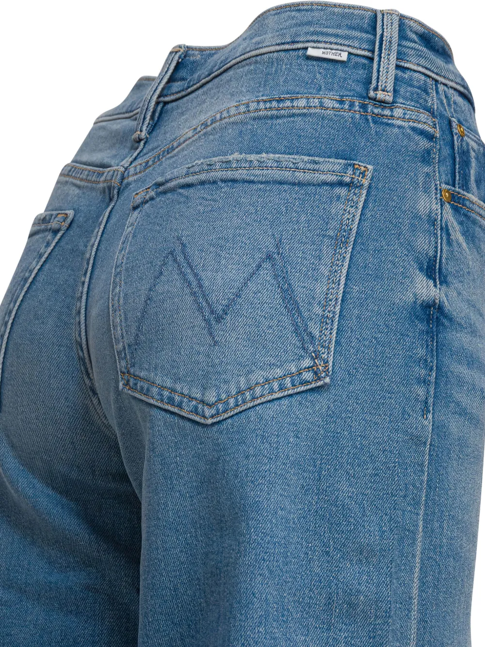 MOTHER Tunnel Vision Sneak jeans Blauw