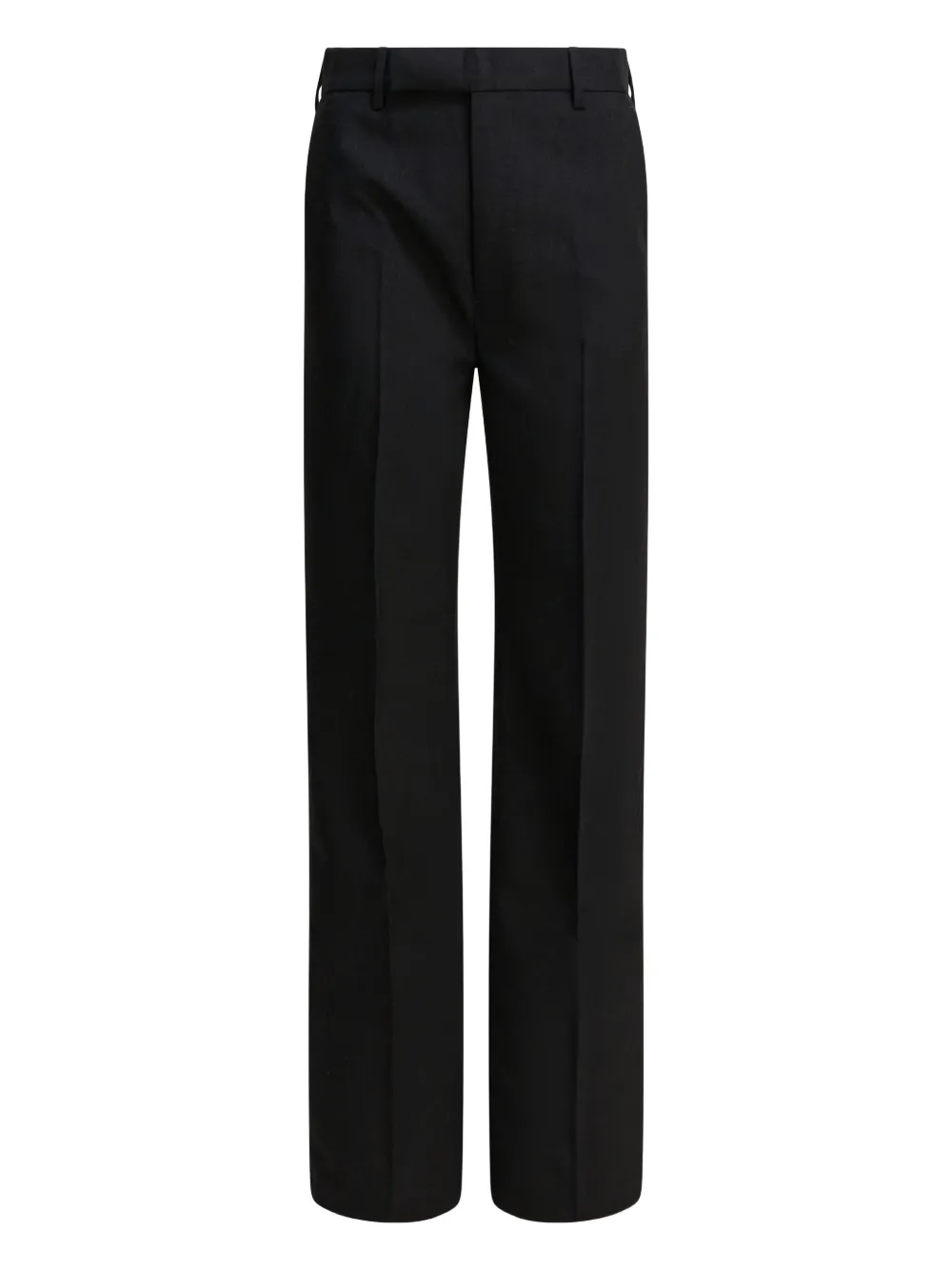 Rick Owens Wool Trousers In Black