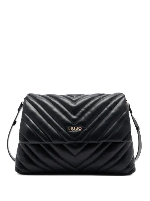 LIU JO medium quilted leather shoulder bag