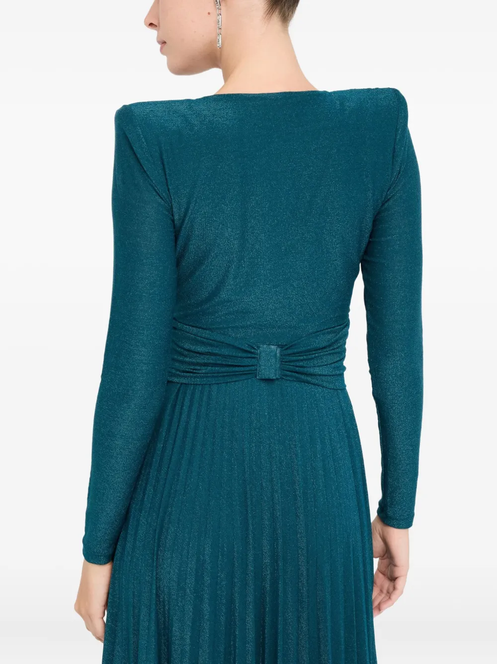 LIU JO Geplooide maxi-jurk Blauw