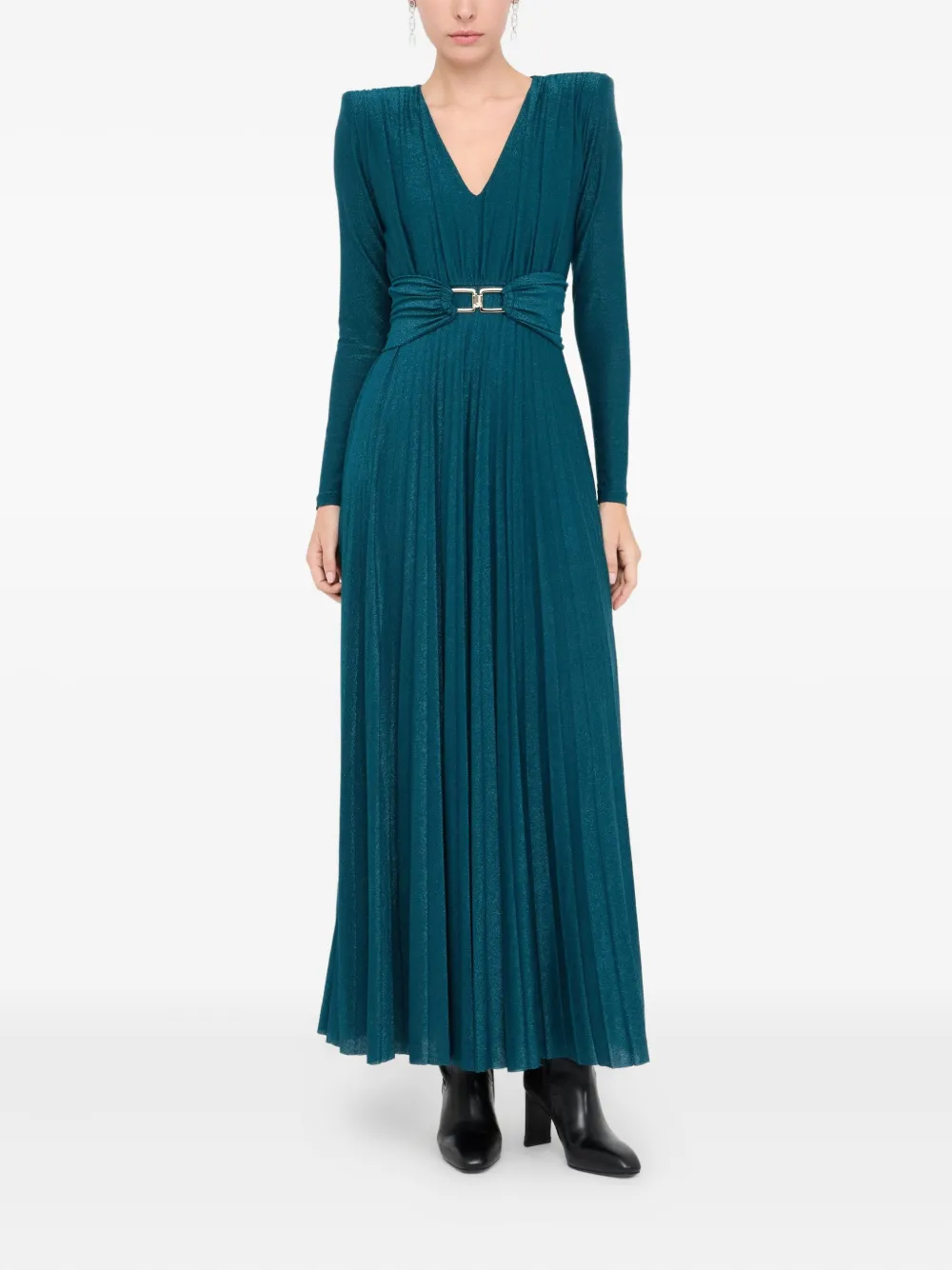 LIU JO Geplooide maxi-jurk - Blauw