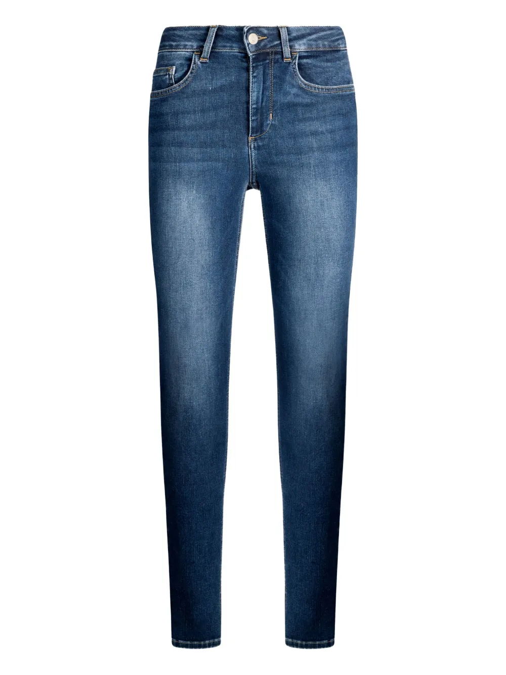 LIU JO rhinestone-embellished skinny jeans | Blue | Image 1