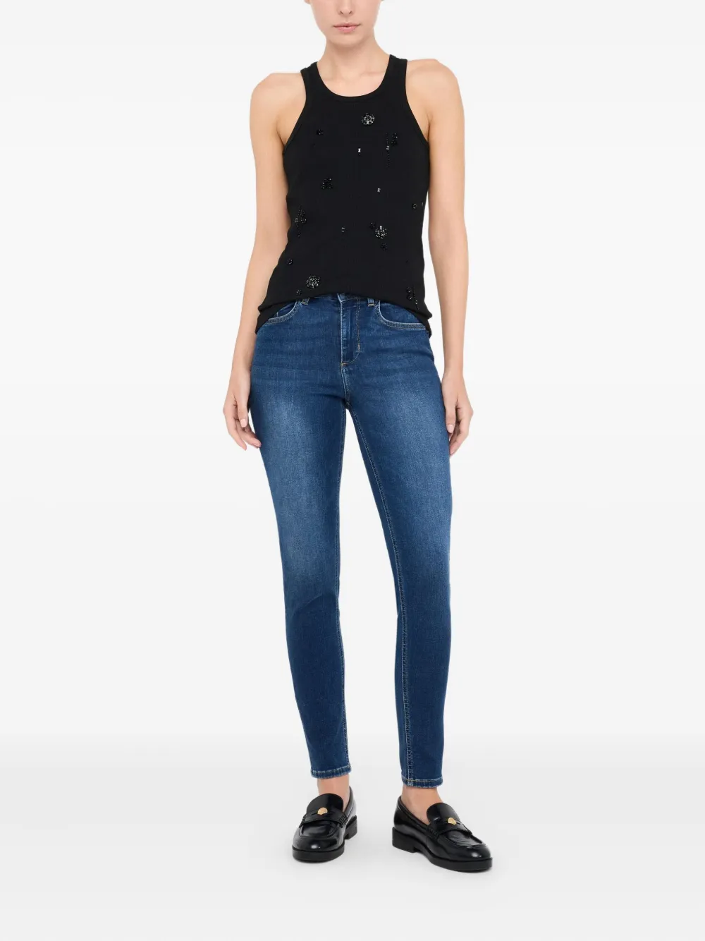 LIU JO rhinestone-embellished skinny jeans | Skinny Jeans | Image 2