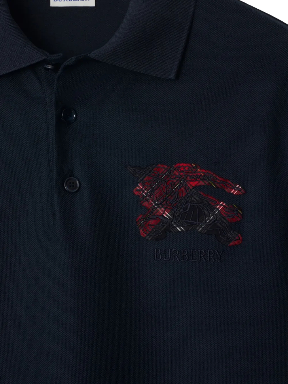 Burberry Equestrian Knight-check polo shirt | Image 2