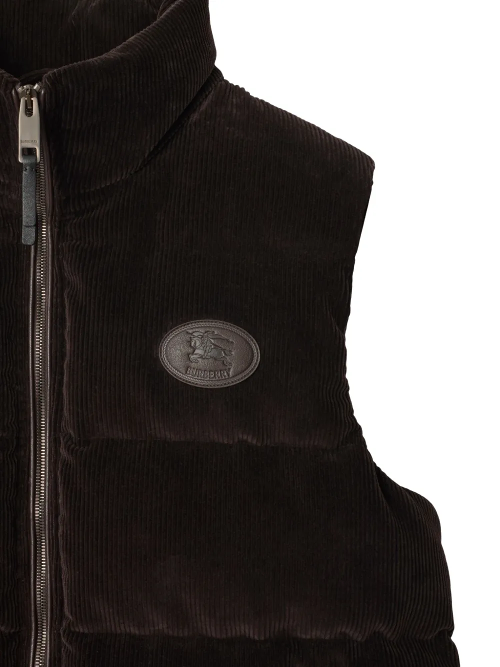 Burberry corduroy puffer gilet | Waistcoats & Gilets | Image 2