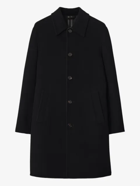Burberry mid-length wool car coat