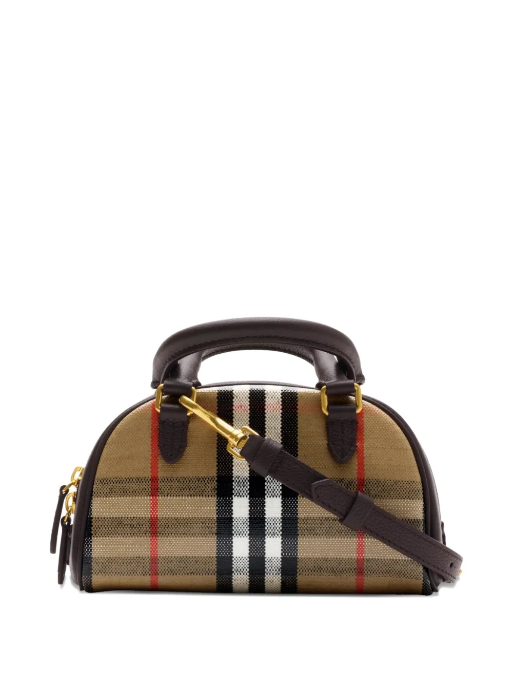 Burberry Highlands checked tote bag - Beige