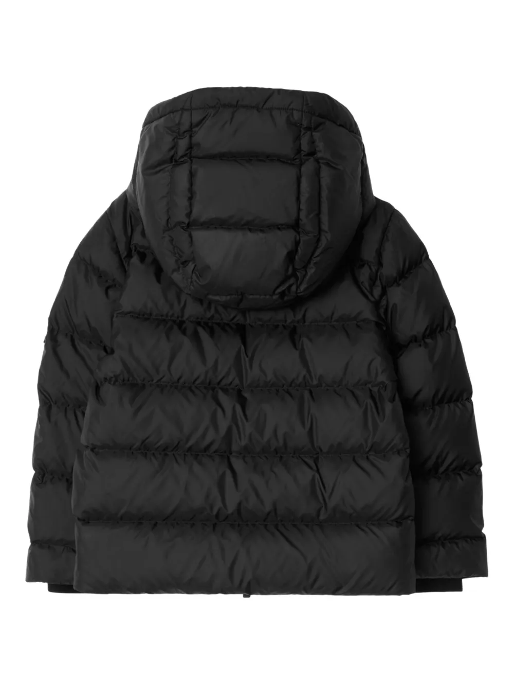 Burberry Kids Donsjack met capuchon Zwart