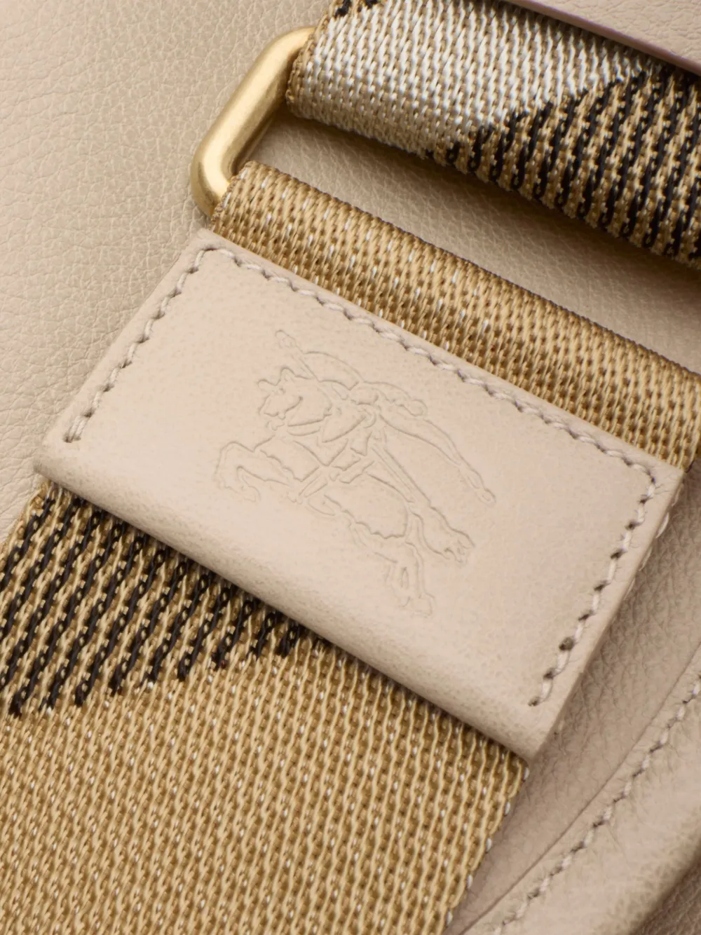 Burberry B Clip kleine messengertas Beige
