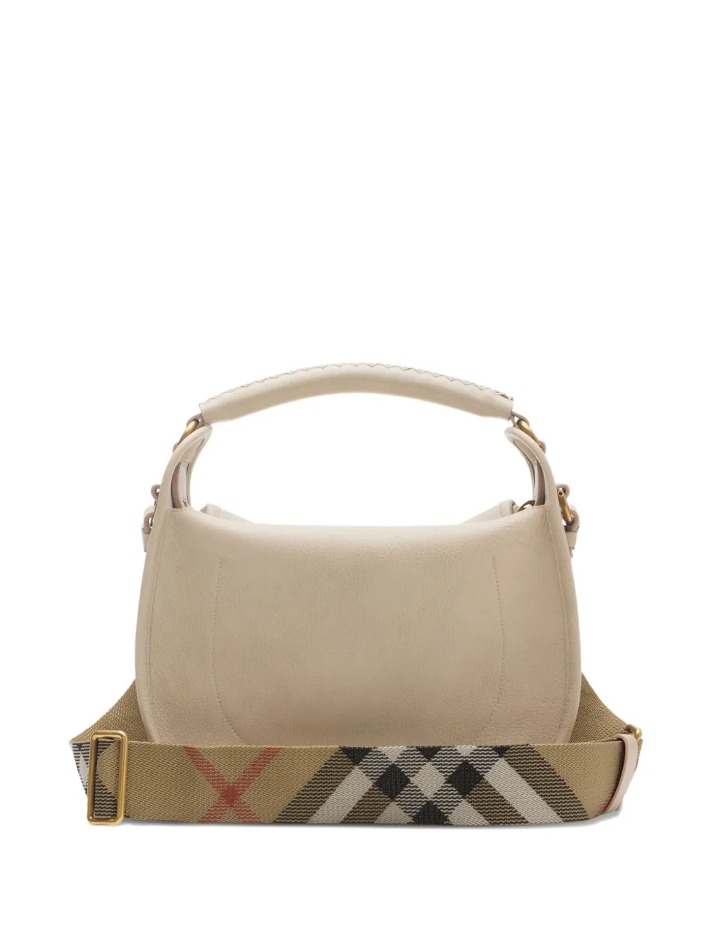 Burberry B Clip kleine messengertas Beige