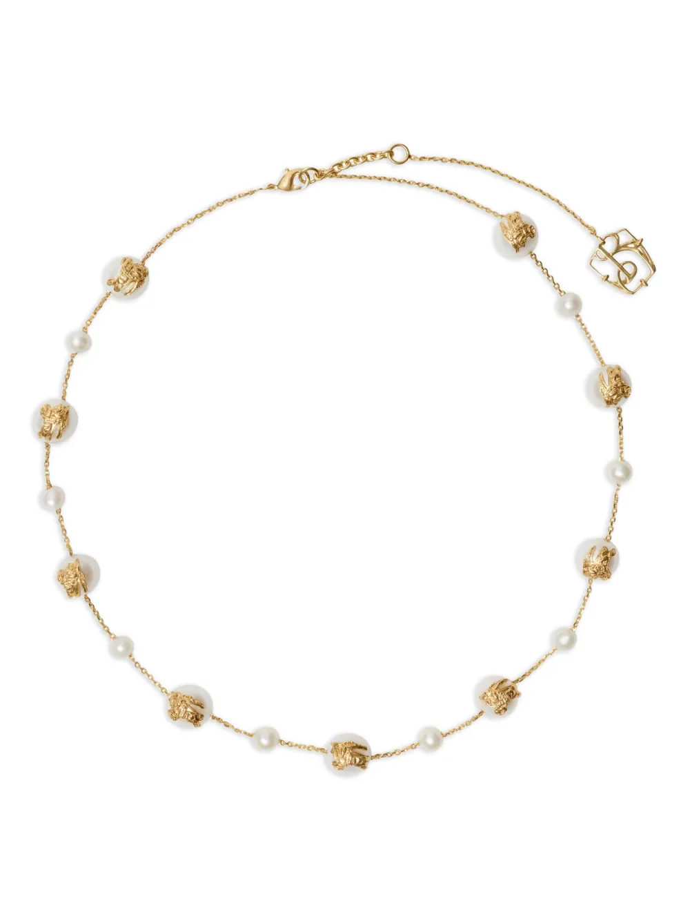 Burberry Collana con perle - GOLD/PEARL