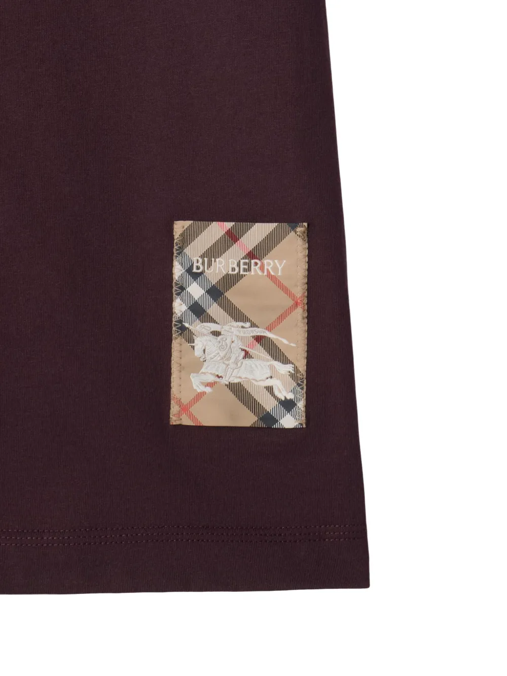 check-label cotton T-Shirt