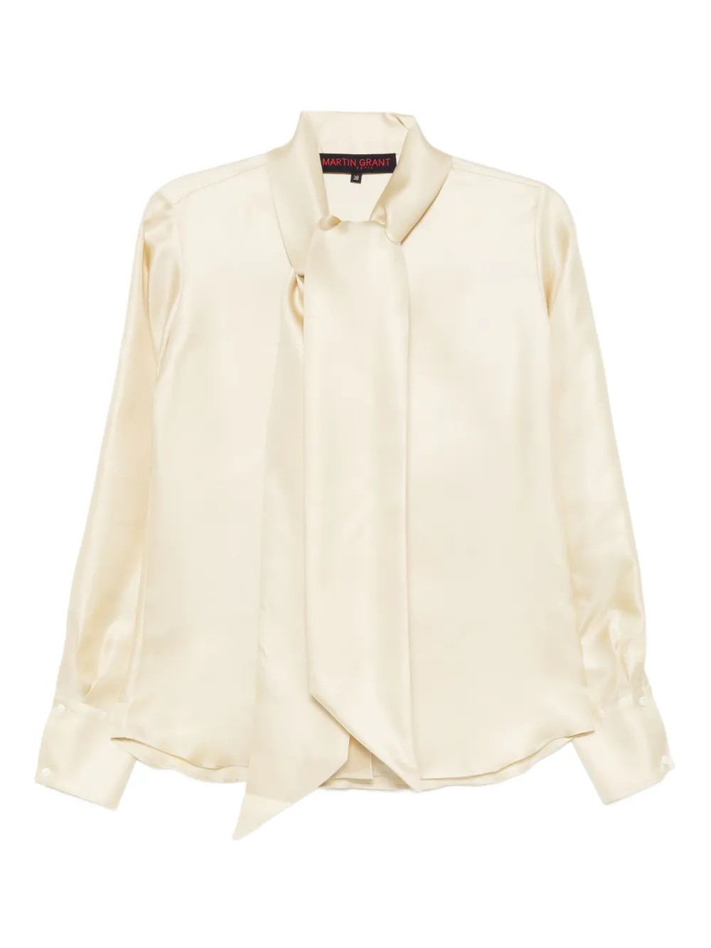 Martin Grant silk shirt | Neutrals | Image 1