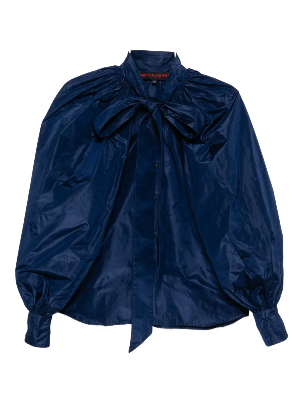 Martin Grant silk shirt | Blue | Image 1