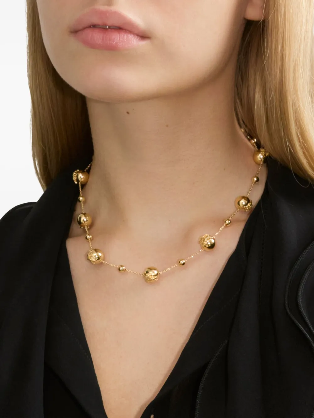 Burberry Sphere Equestrian Knight halsketting - Goud