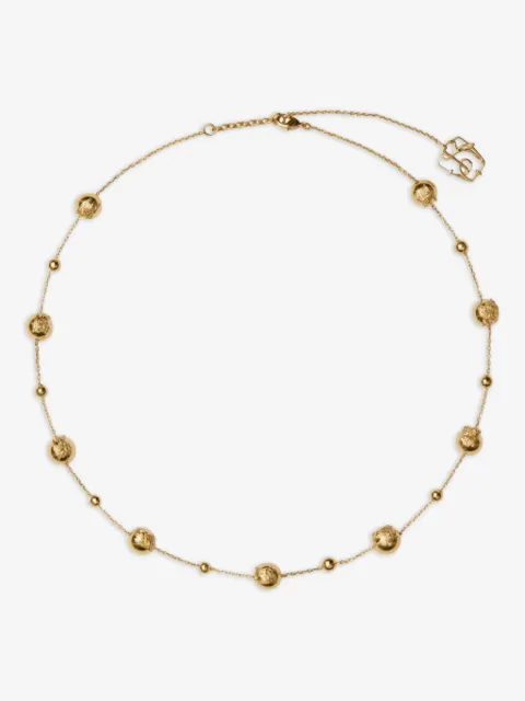 Burberry sphere equestrian knight necklace