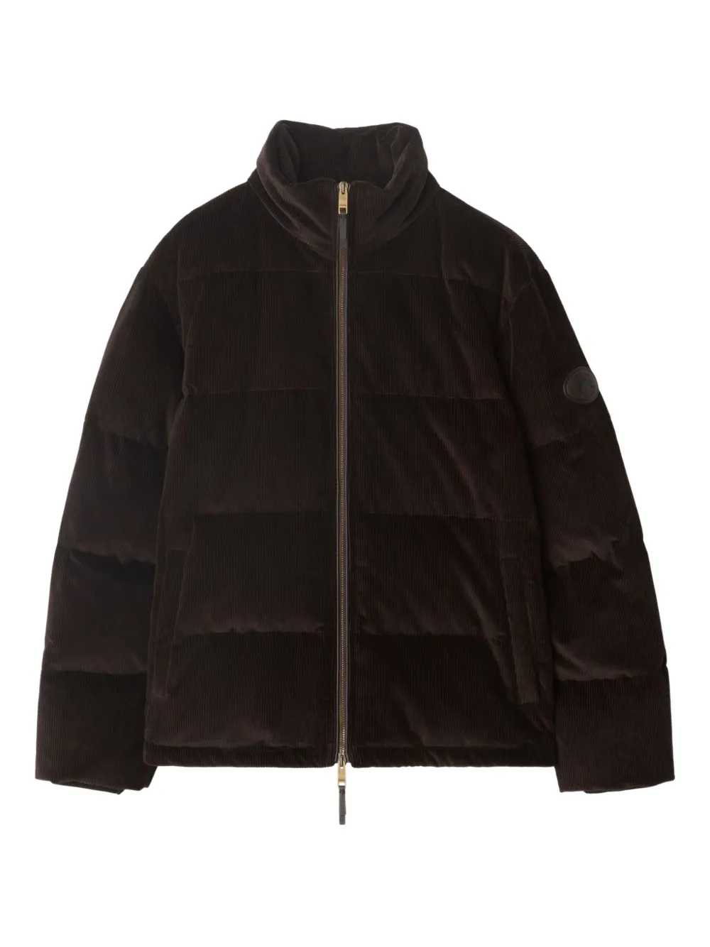 Burberry コーデュロイ パデッドジャケット - ブラウン Burberry コーデュロイ パデッドジャケット - ブラウン