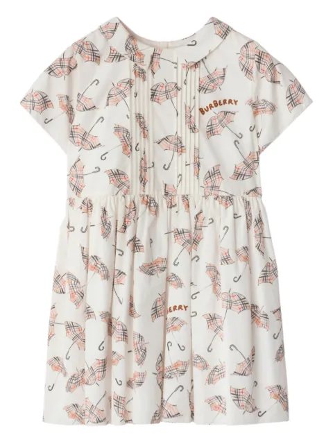 Burberry Kids Kleid mit Regenschirm-Print
