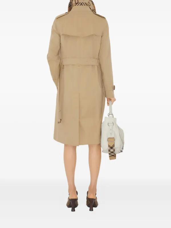 Burberry ダブルブレスト トレンチコート | ブラウン | FARFETCH JP