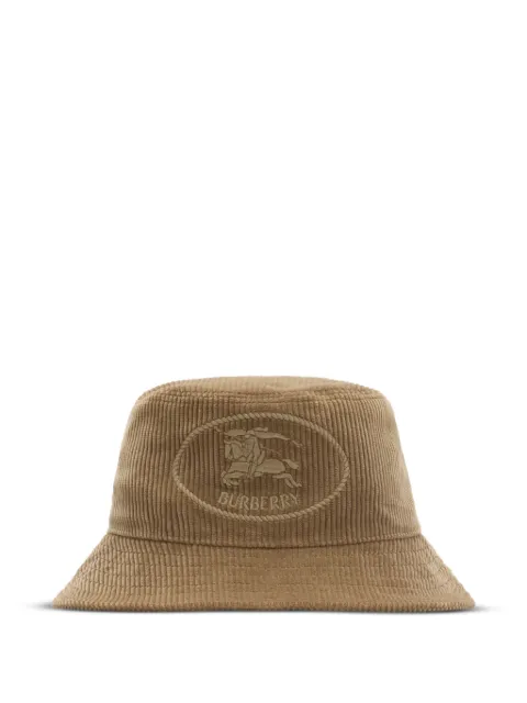 Burberry Knight-stamp corduroy bucket hat
