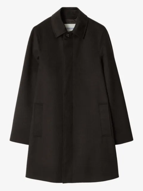 Burberry single-breasted car coat