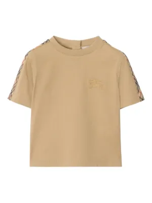Burberry Kids バーバリー・キッズ チェックトリム ショートスリーブ