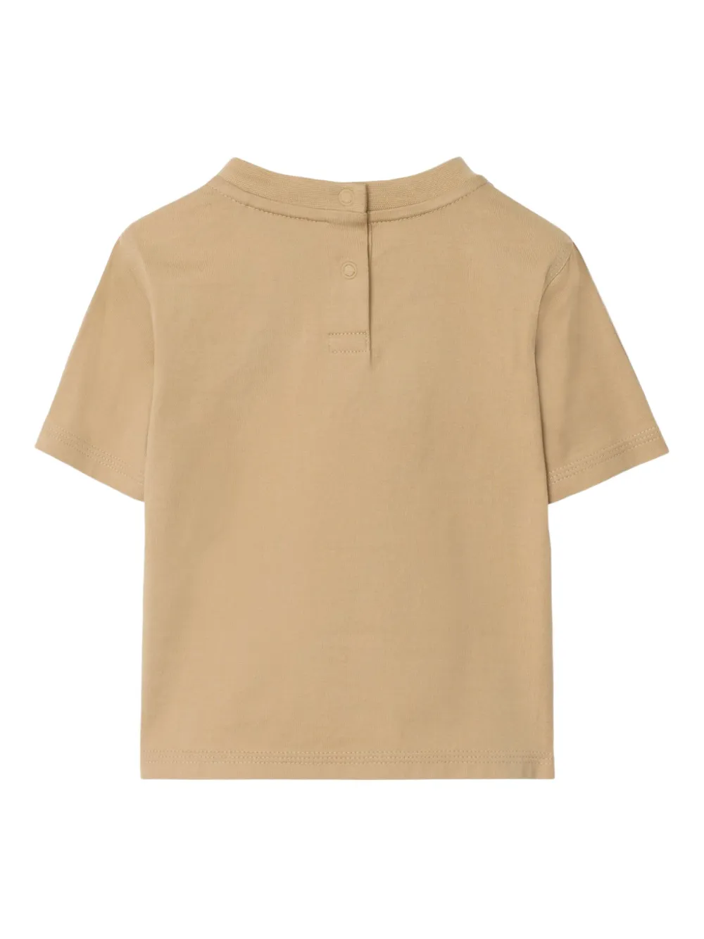 Burberry Kids Check-trimmed cotton T-shirt | Baby T-Shirts | Image 2