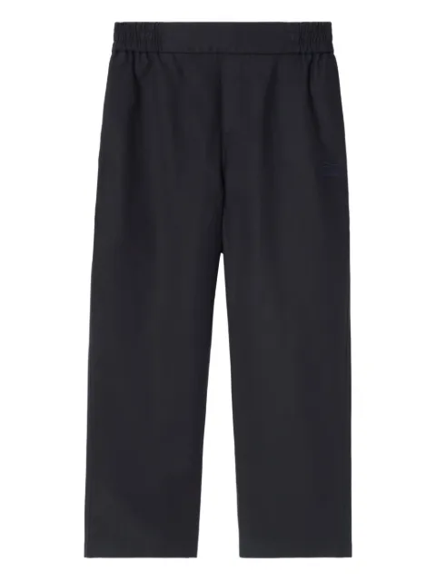 Burberry Kids  embroidered trousers