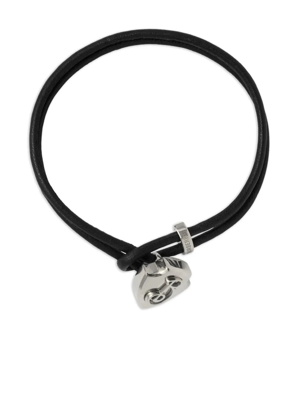 Burberry pulsera B Shield | negro | Image 1