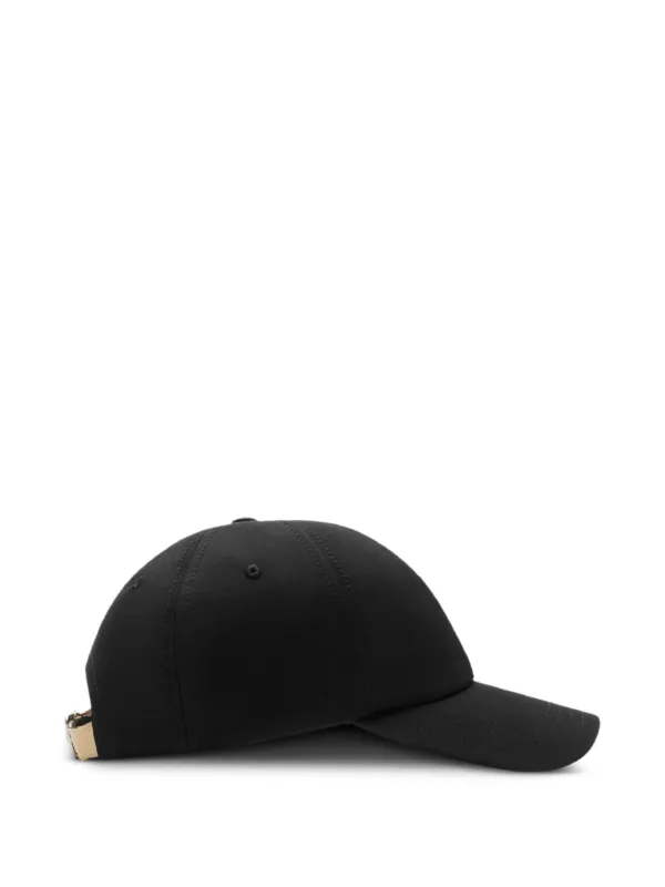 Burberry Gabardine Baseball Cap | Black | FARFETCH ZA
