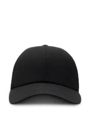 Burberry Gabardine Baseball Cap | Black | FARFETCH