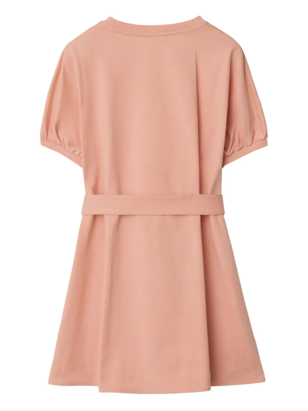 Burberry Kids Jurk met Equestian Knight-patroon Roze
