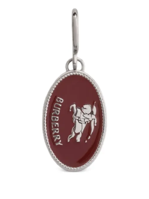 Burberry knight-stamp enamel charm
