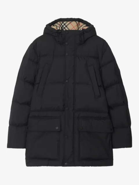 Burberry hooded puffer jacket