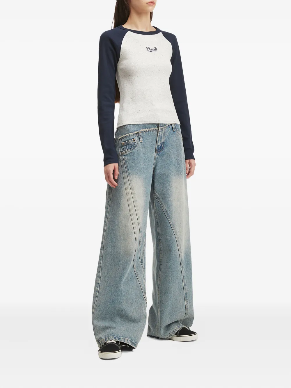 Chocoolate Raglan-sleeve T-shirt In Multi