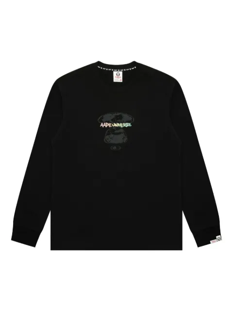 AAPE BY *A BATHING APE® playera manga larga