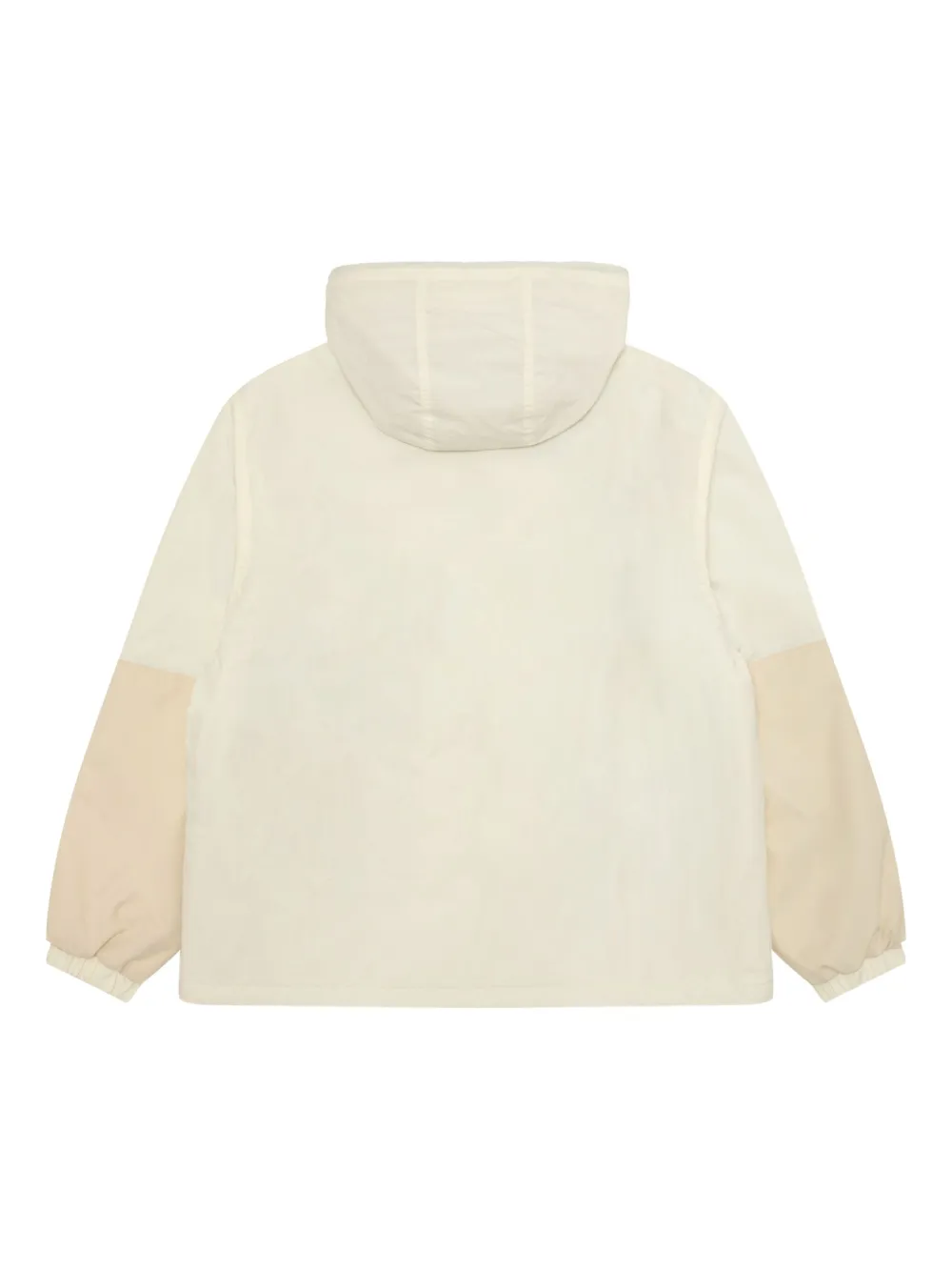 AAPE BY *A BATHING APE Jack met capuchon en logopatch Beige