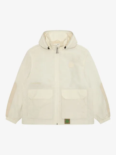 AAPE BY *A BATHING APE® hooded logo-patch jacket