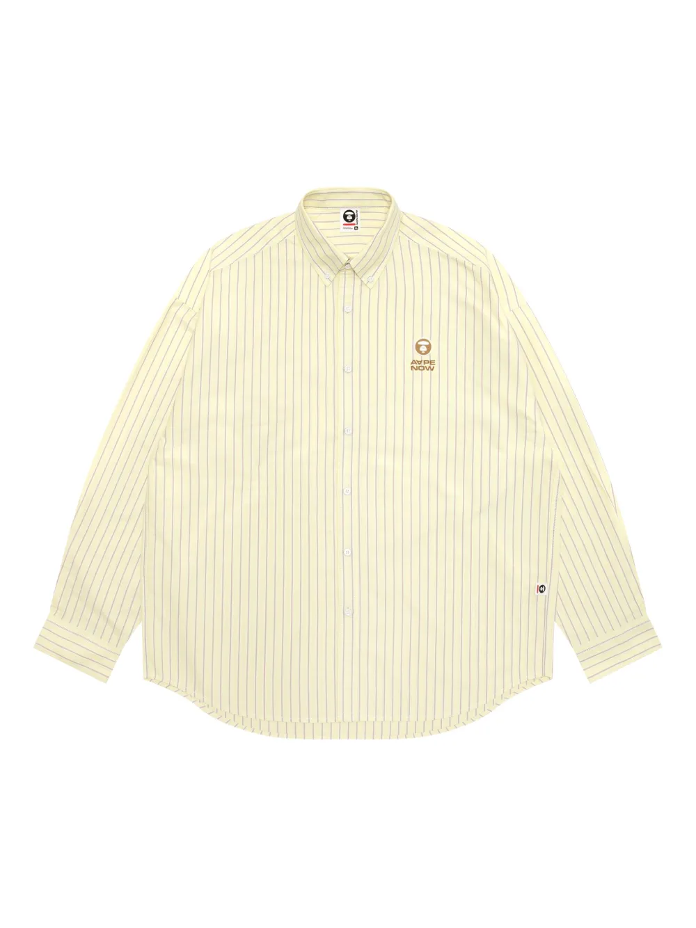 logo-embroidered shirt