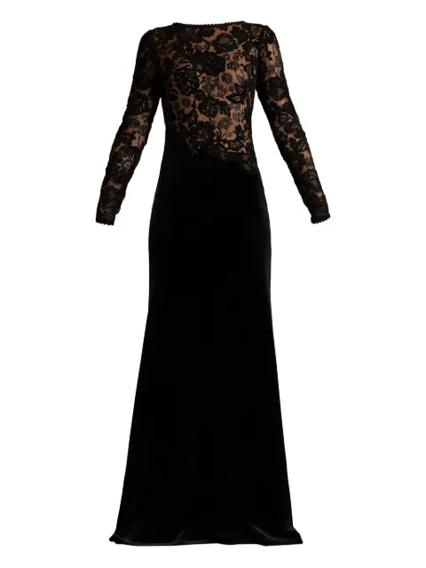 Tadashi Shoji Forena embroidered maxi dress