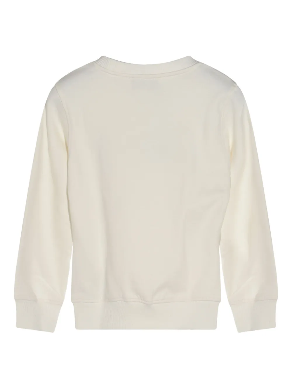 Moschino Kids Sweater met teddybeerprint Wit