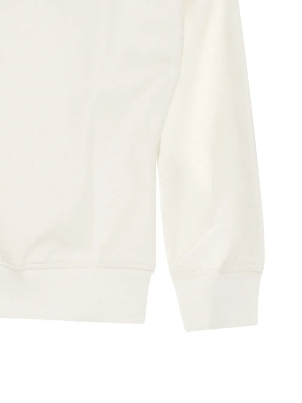 Moschino Kids Sweater met teddybeerprint Wit