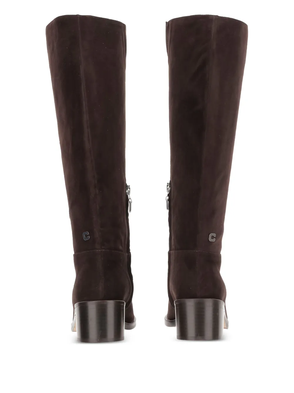 Carel Paris 50mm Brighton suede boots Brown