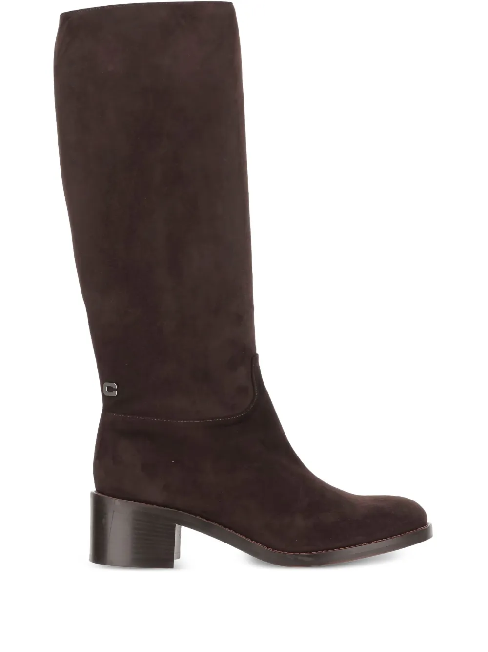 Carel Paris 50mm Brighton suede boots Brown