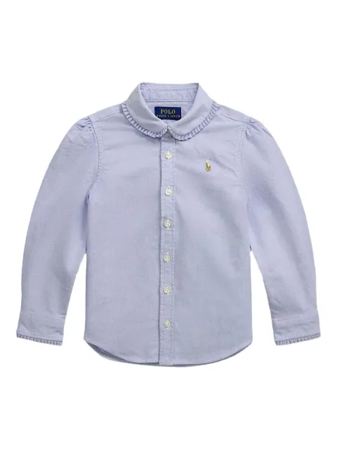 POLO RALPH LAUREN KIDS skjorte med flæsekrave