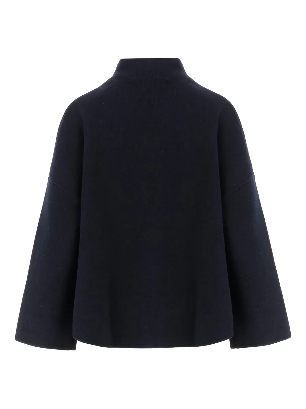Allude high-neck long-sleeves sweater Blauw