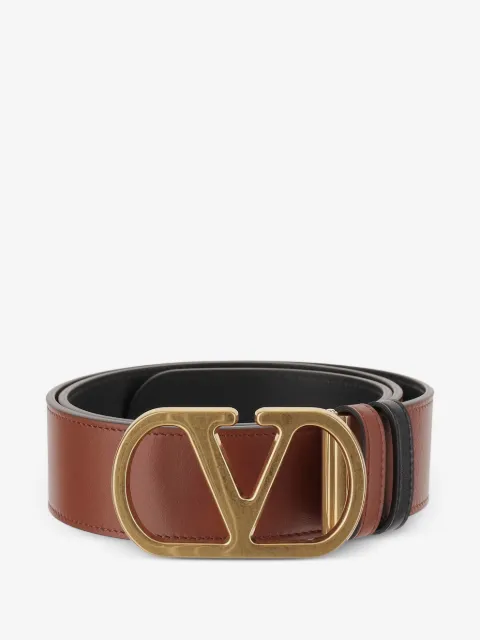 Valentino Garavani Cintura VLogo Signature reversibile in pelle
