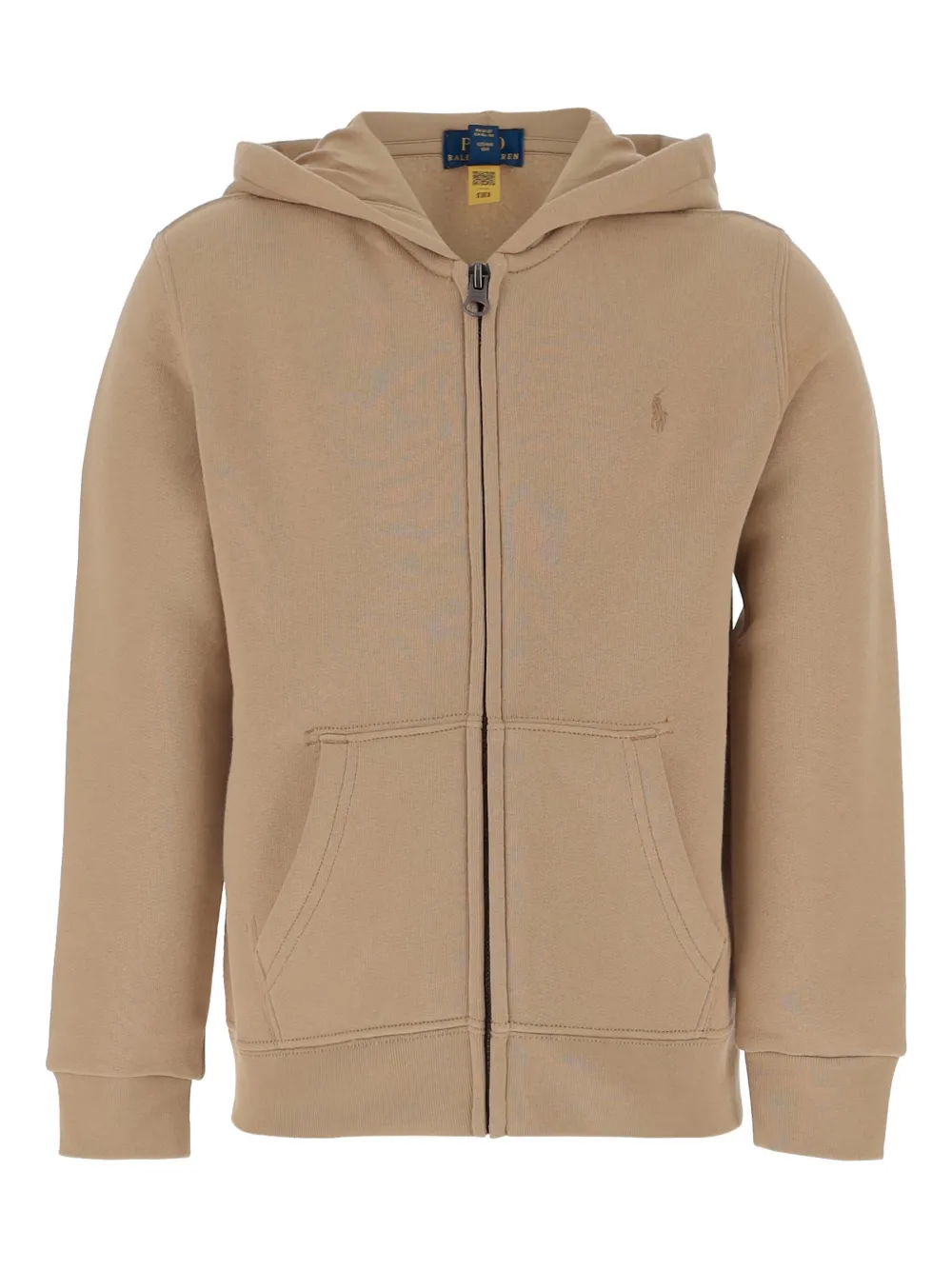POLO RALPH LAUREN KIDS zip-up hoodie | Neutrals | Image 1