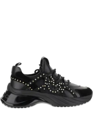スニーカー PINKO Women Sneakers SS0019 P027DV5 Black Sneakers with logo and mirror-finish details